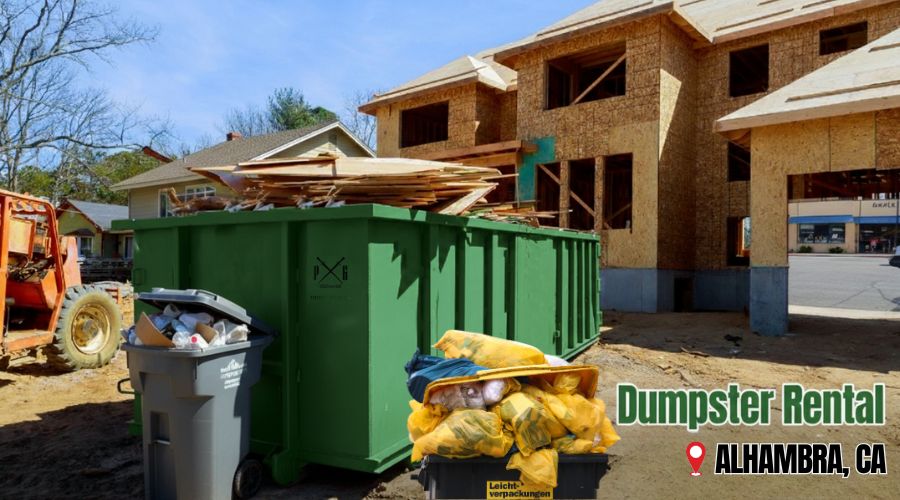 Dumpster Rental Service in Alhambra CA