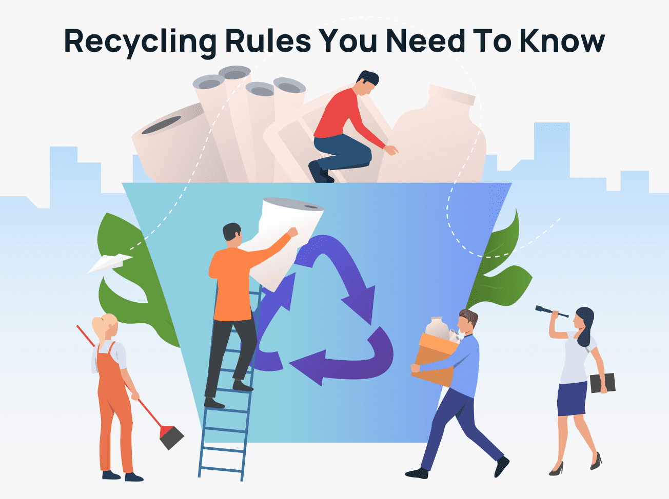 Recycling Rules You Need to Know While Hiring a Dumpster with Pirate Dumpster
