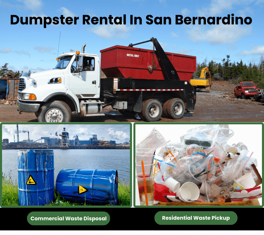 Dumpster rental in San Bernardino