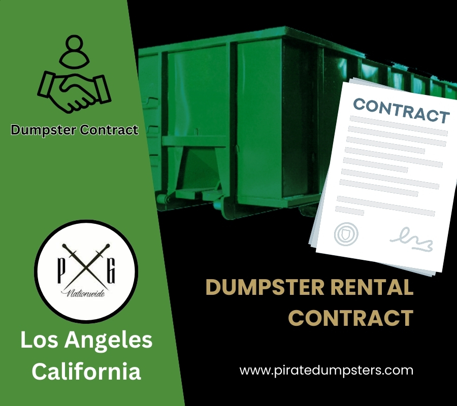 Los Angeles Dumpster Rental Contract: What to Include