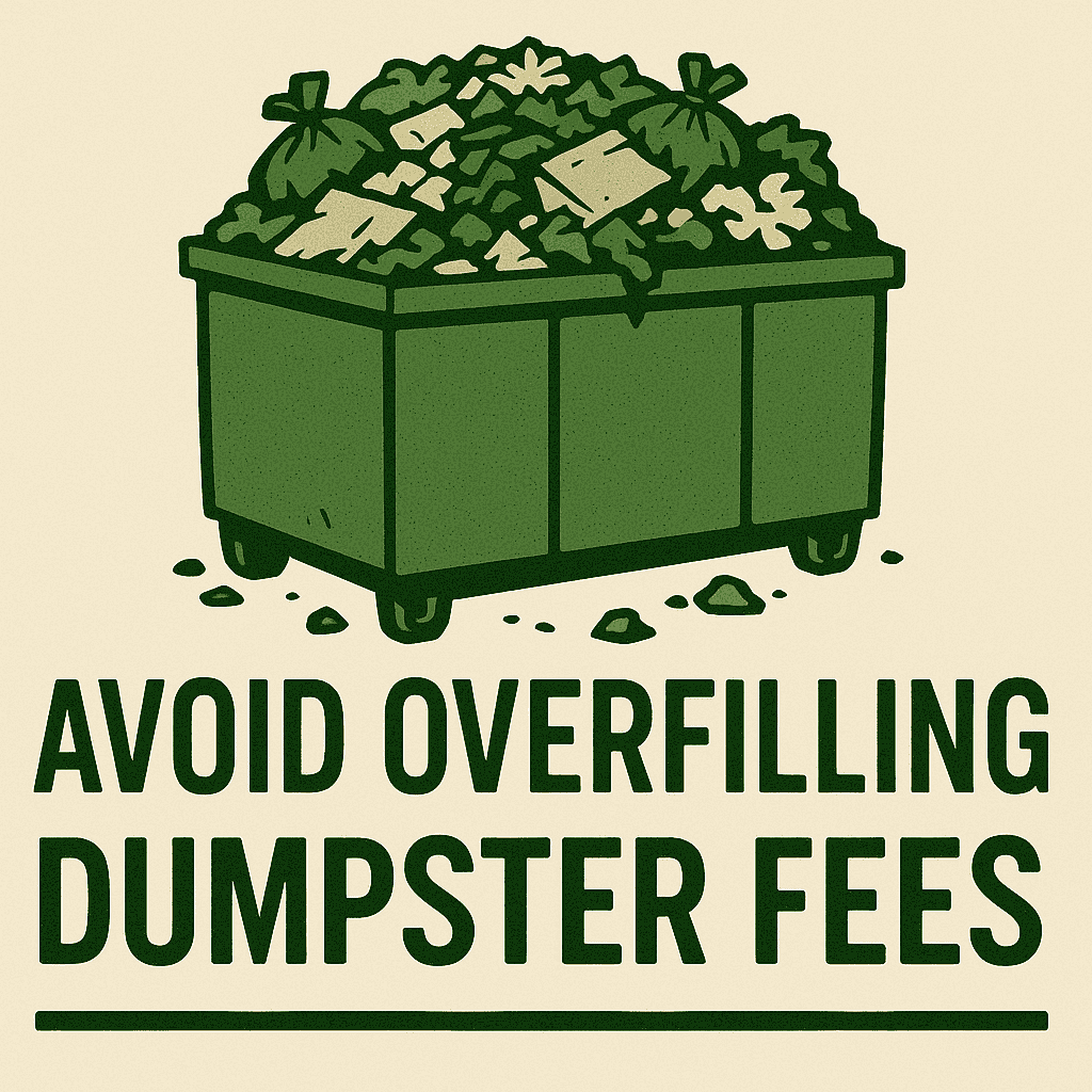 Avoid Overfilling Fees with Dumpster Rentals