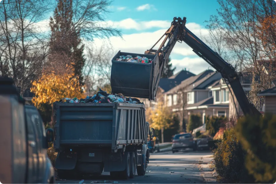 Roll-off dumpster