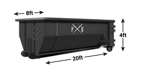 20 yards dumpster rental